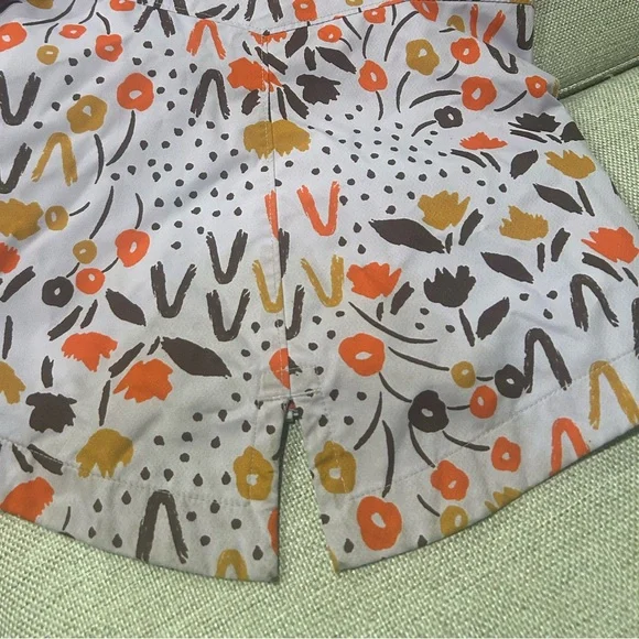 REI hooded rain jacket floral size 4/5 - Picture 5 of 6